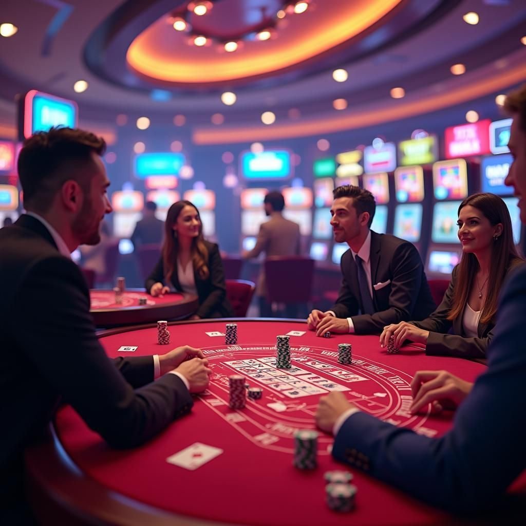gasing77 login platform interface showing football markets, live dealer tables, and slot game categories across mobile and desktop screens